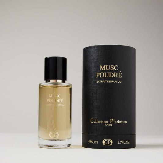 Musc poudré - Collection platinium (Extrait de parfum) 50ml